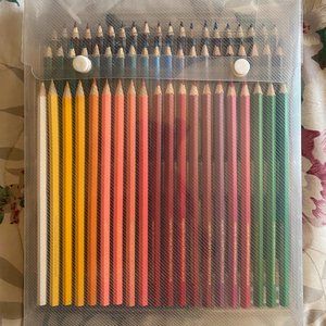 60 PIECE - DESERRES COLOURED PENCIL KIT - UNTOUCHED